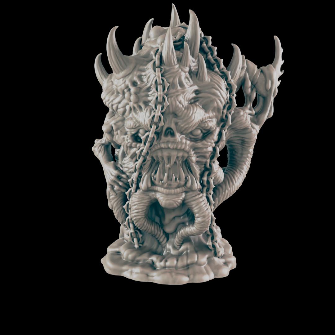 Sibriex Demon - Ec3d | 28mm and 32mm | Wargaming | DnD | Tabletop Roleplaying