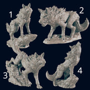 Wolf - Ec3d | 28mm and 32mm | Wargaming | DnD | Tabletop Roleplaying
