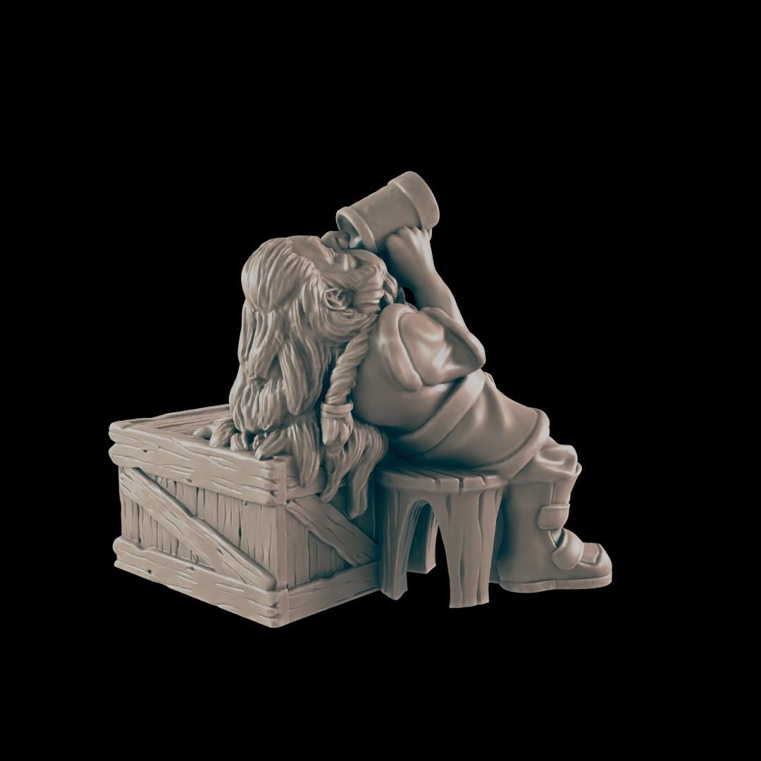 Yet Another Drunken Dwarf - Ec3d | 28mm and 32mm | Wargaming | DnD | Tabletop Roleplaying