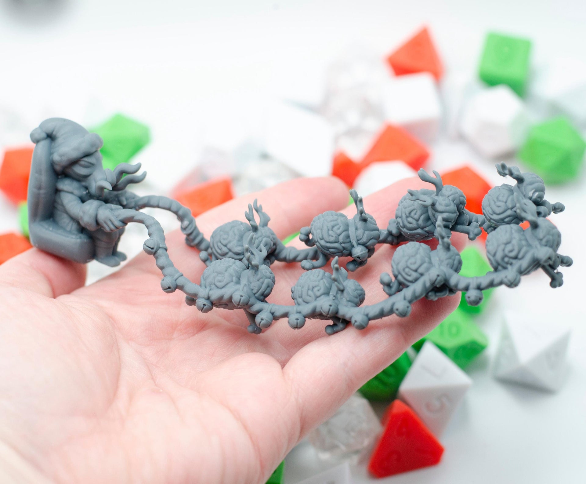 Santa Slayer and his eight tiny braindeer - Found Family Adventurecrafts | 28mm and 32mm | Wargaming | DnD | Tabletop Roleplaying