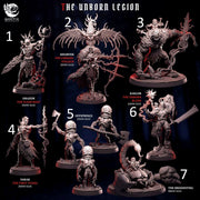 The Unborn Legion. Demonic Baby Army - Goetia Miniatures | 28mm and 32mm | Wargaming | DnD | Tabletop Roleplaying