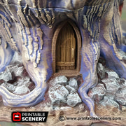 Feywild Bower. Shadowfey Wilds, 15mm, 28mm, 32mm - Printable Scenery | 28mm and 32mm | Wargaming | DnD | Tabletop Roleplaying