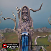 Feywood Shrine. Shadowfey Wilds, 15mm, 28mm, 32mm - Printable Scenery | 28mm and 32mm | Wargaming | DnD | Tabletop Roleplaying