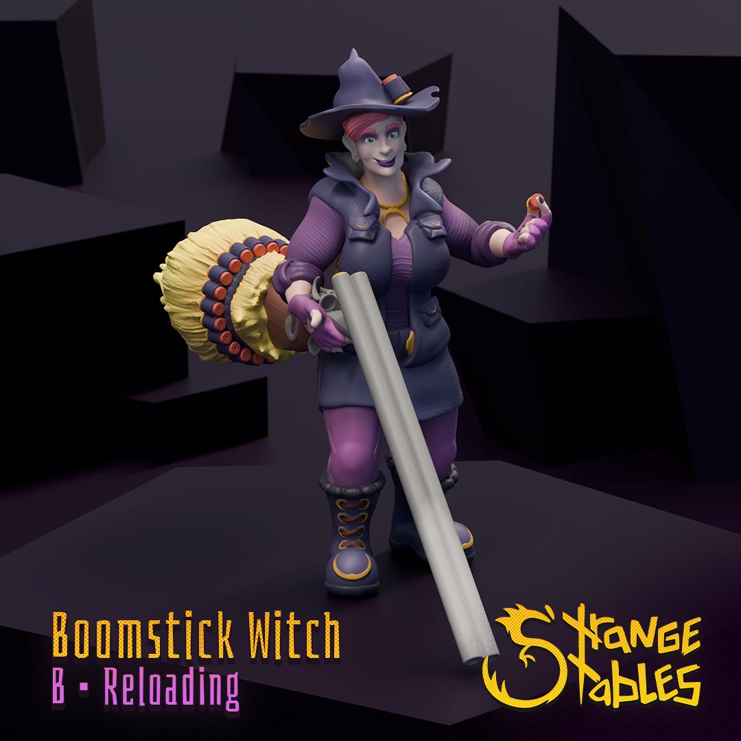 Boonstick Witch - Strange Stables | 28mm and 32mm | Wargaming | DnD | Tabletop Roleplaying