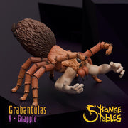 Grabantualas. Wrestle Spiders - Strange Stables | 28mm and 32mm | Wargaming | DnD | Tabletop Roleplaying