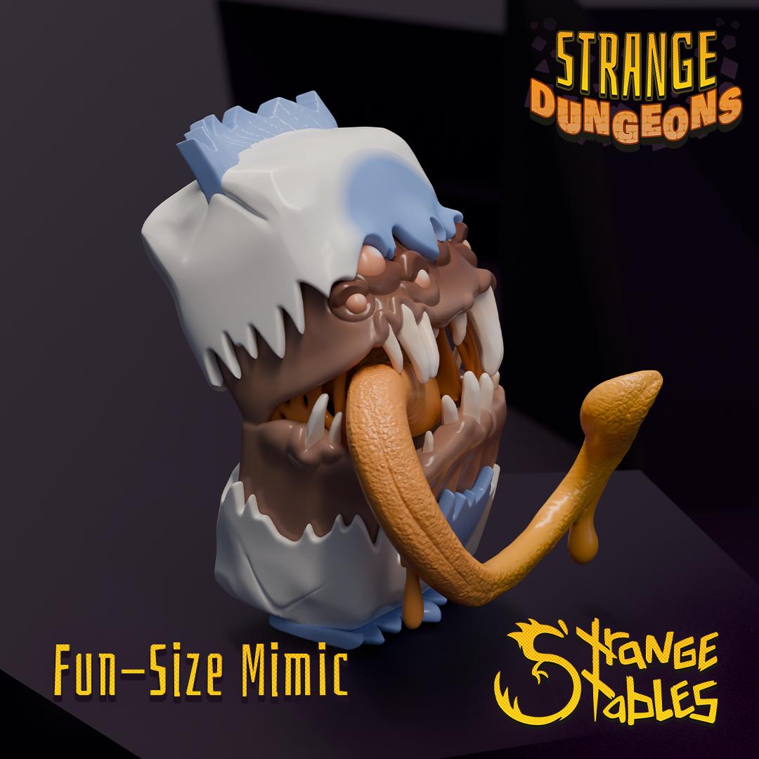 fun-size mimic. Hidden Candy Monster - Strange Stables | 28mm and 32mm | Wargaming | DnD | Tabletop Roleplaying