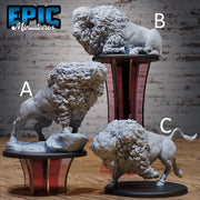 Bison - Epic Miniatures | Native Magic | 28mm and 32mm | Wargaming | DnD | Tabletop Roleplaying
