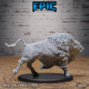 Bison - Epic Miniatures | Native Magic | 28mm and 32mm | Wargaming | DnD | Tabletop Roleplaying