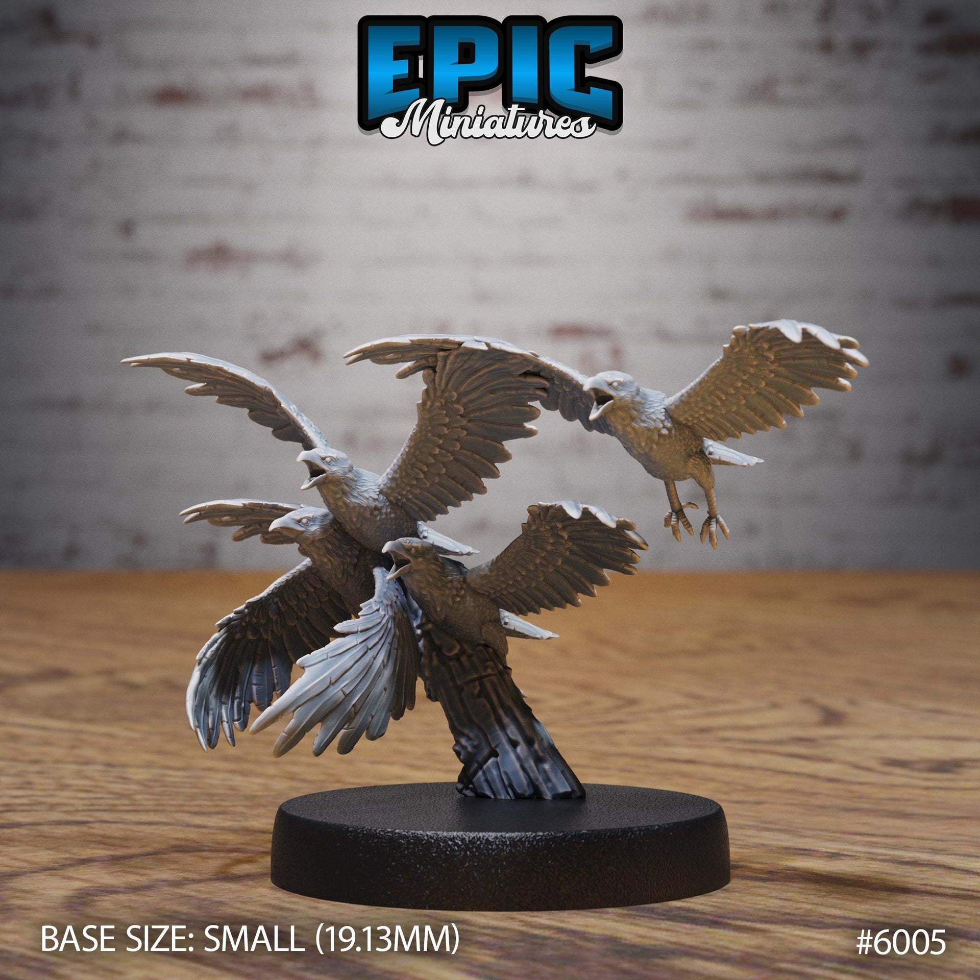 Raven Swarm - Epic Miniatures | Native Magic | 28mm and 32mm | Wargaming | DnD | Tabletop Roleplaying