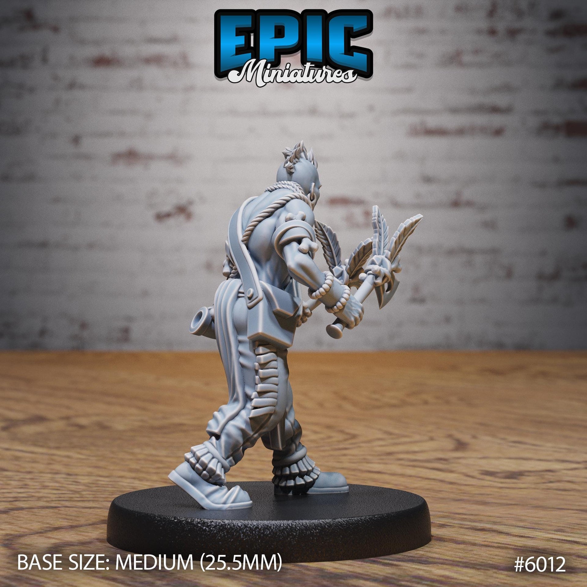 Native Tribe. Weird West indigenous Villagers - Epic Miniatures | Native Magic | 28mm and 32mm | Wargaming | DnD | Tabletop Roleplaying