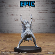 Raven Shaman - Epic Miniatures | Native Magic | 28mm and 32mm | Wargaming | DnD | Tabletop Roleplaying