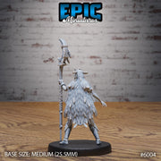 Raven Shaman - Epic Miniatures | Native Magic | 28mm and 32mm | Wargaming | DnD | Tabletop Roleplaying