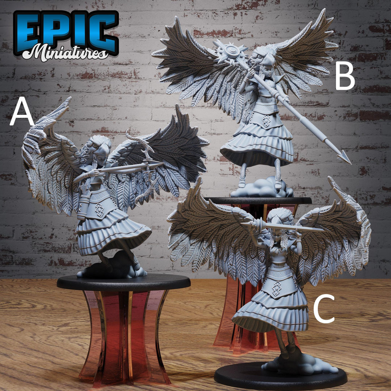Eagle Spirit Shaman - Epic Miniatures | Native Magic | 28mm and 32mm | Wargaming | DnD | Tabletop Roleplaying