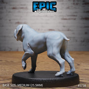 Mastiff War Dog - Epic Miniatures | Cultist Circle | 28mm and 32mm | Wargaming | DnD | Tabletop Roleplaying