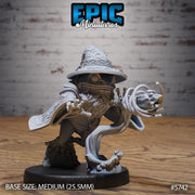 Frog Wizard - Epic Miniatures | Cultist Circle | 28mm and 32mm | Wargaming | DnD | Tabletop Roleplaying