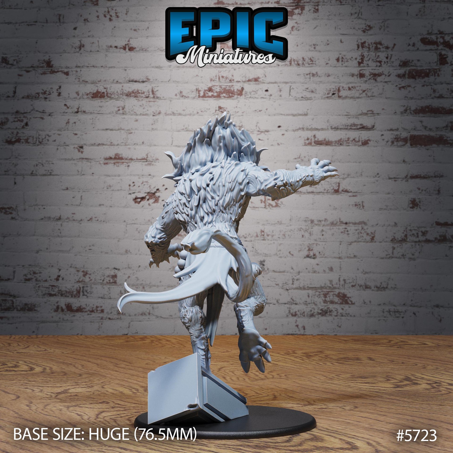 Abyssal Demon Lord - Epic Miniatures | Cultist Circle | 28mm and 32mm | Wargaming | DnD | Tabletop Roleplaying