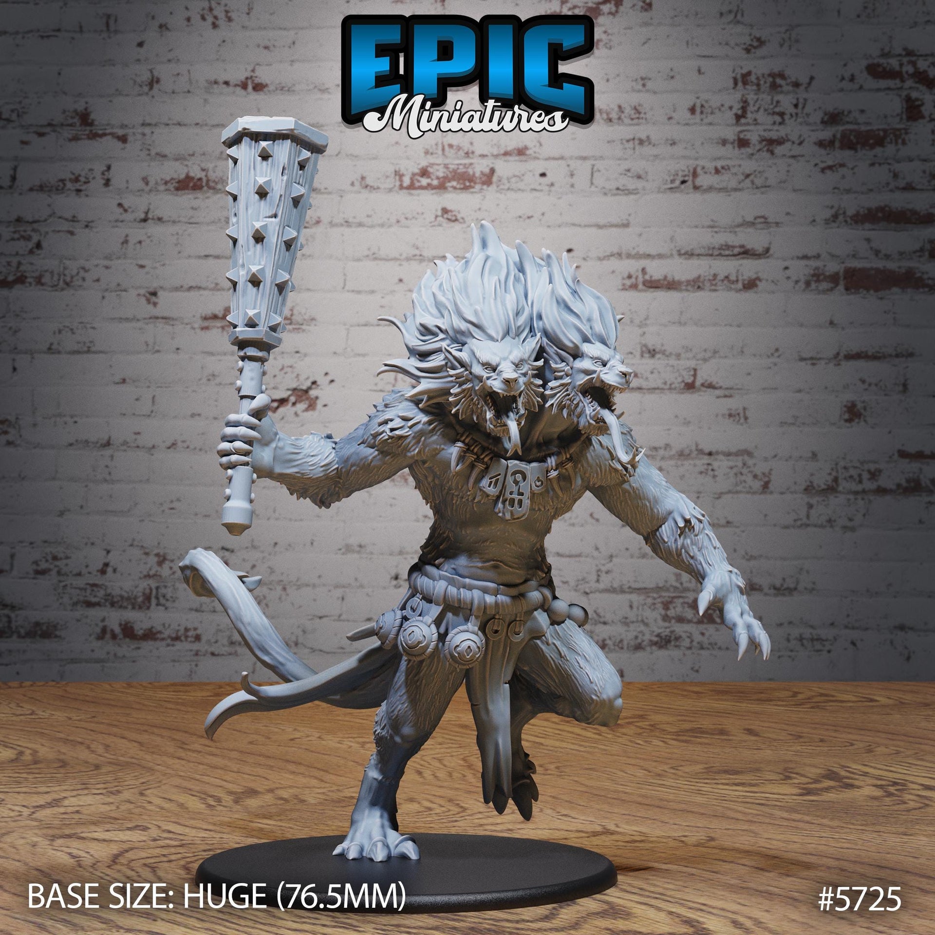 Abyssal Demon Lord - Epic Miniatures | Cultist Circle | 28mm and 32mm | Wargaming | DnD | Tabletop Roleplaying