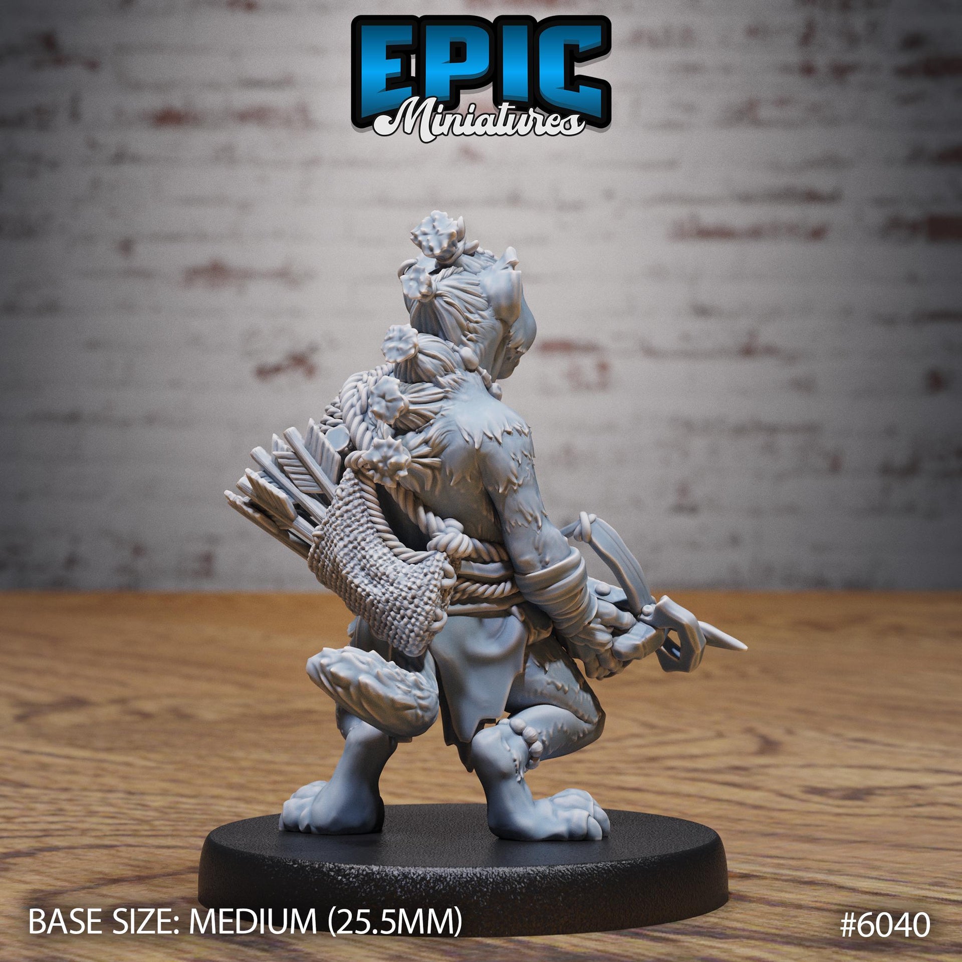Young Gnoll - Epic Miniatures | Native Magic | 28mm and 32mm | Wargaming | DnD | Tabletop Roleplaying