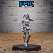 Native Girl - Epic Miniatures | Native Magic | 28mm and 32mm | Wargaming | DnD | Tabletop Roleplaying