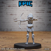 Native Girl - Epic Miniatures | Native Magic | 28mm and 32mm | Wargaming | DnD | Tabletop Roleplaying