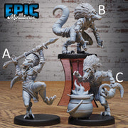 Tribe Kobold Shaman - Epic Miniatures | Native Magic | 28mm and 32mm | Wargaming | DnD | Tabletop Roleplaying
