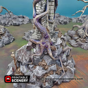 Shadows Gate. Shadowfey Wilds, 15mm, 28mm, 32mm - Printable Scenery | 28mm and 32mm | Wargaming | DnD | Tabletop Roleplaying