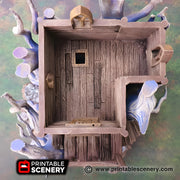 Feywild Bower. Shadowfey Wilds, 15mm, 28mm, 32mm - Printable Scenery | 28mm and 32mm | Wargaming | DnD | Tabletop Roleplaying