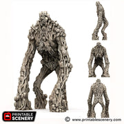 Corpse Giant. Shadowfey Wilds, 15mm, 28mm, 32mm - Printable Scenery | 28mm and 32mm | Wargaming | DnD | Tabletop Roleplaying