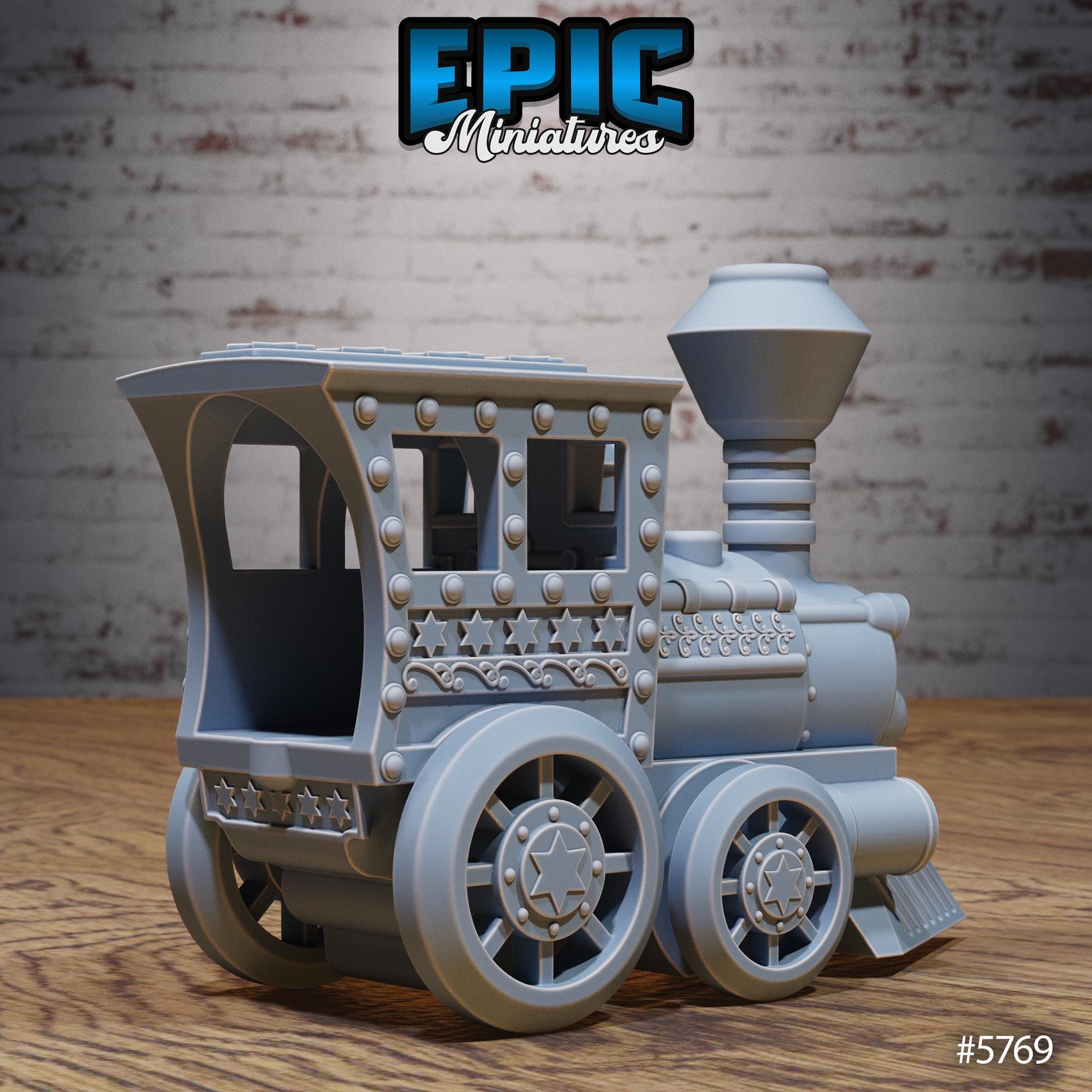 Train Ride - Epic Miniatures | Grand Carnival | 28mm and 32mm | Wargaming | DnD | Tabletop Roleplaying