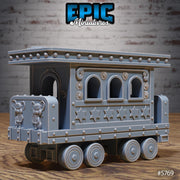 Train Ride - Epic Miniatures | Grand Carnival | 28mm and 32mm | Wargaming | DnD | Tabletop Roleplaying