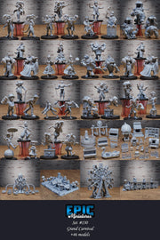 Train Ride - Epic Miniatures | Grand Carnival | 28mm and 32mm | Wargaming | DnD | Tabletop Roleplaying