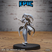 Jester Girl - Epic Miniatures | Grand Carnival | 28mm and 32mm | Wargaming | DnD | Tabletop Roleplaying