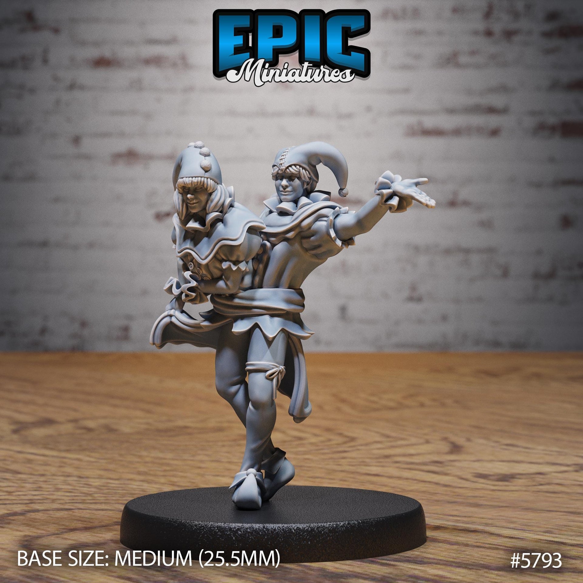 Conjoined Twins - Epic Miniatures | Grand Carnival | 28mm and 32mm | Wargaming | DnD | Tabletop Roleplaying