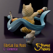 Tibetan Fox Monk - Strange Stables | 28mm and 32mm | Wargaming | DnD | Tabletop Roleplaying