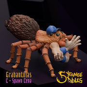 Grabantualas. Wrestle Spiders - Strange Stables | 28mm and 32mm | Wargaming | DnD | Tabletop Roleplaying