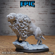 Bison - Epic Miniatures | Native Magic | 28mm and 32mm | Wargaming | DnD | Tabletop Roleplaying