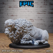 Bison - Epic Miniatures | Native Magic | 28mm and 32mm | Wargaming | DnD | Tabletop Roleplaying