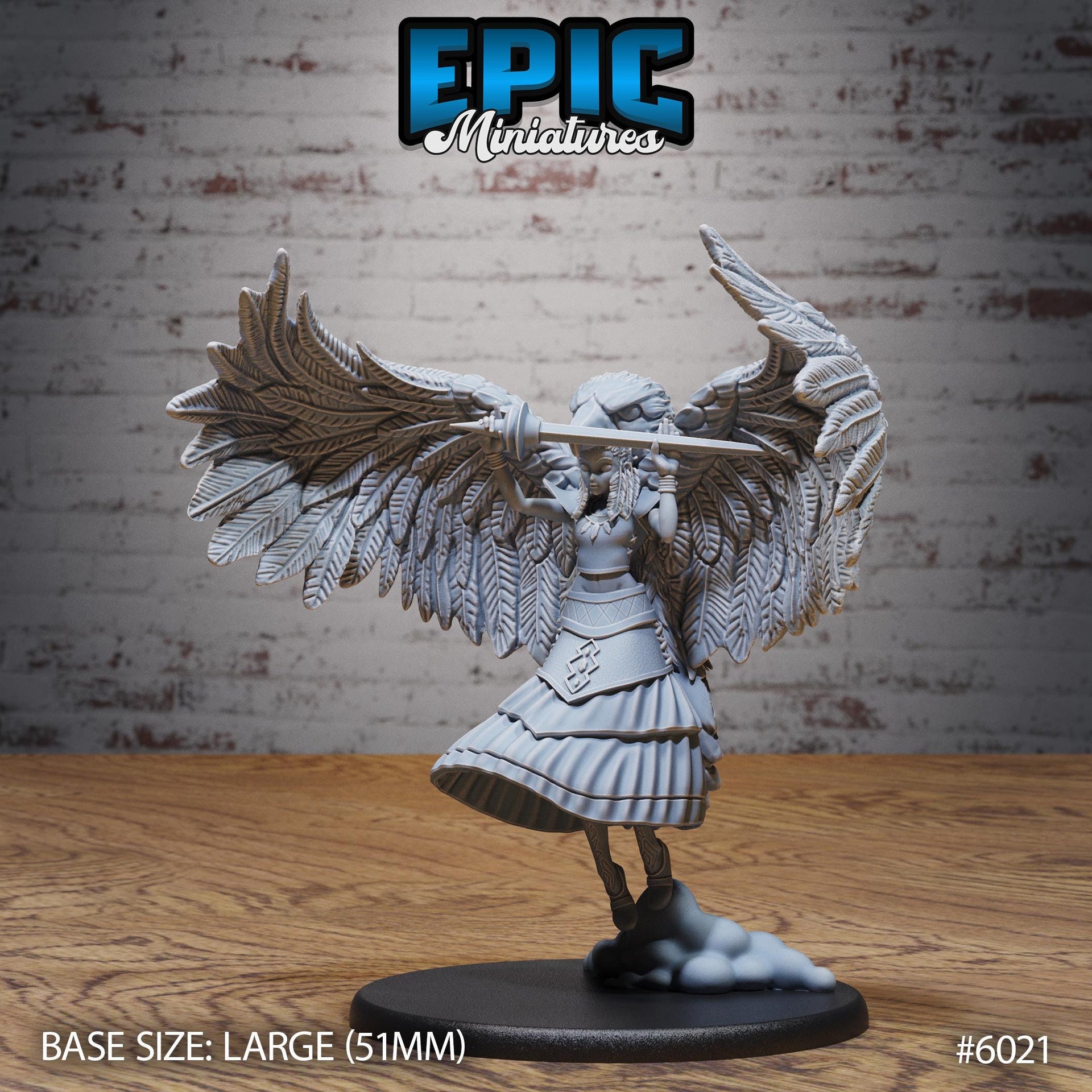 Eagle Spirit Shaman - Epic Miniatures | Native Magic | 28mm and 32mm | Wargaming | DnD | Tabletop Roleplaying