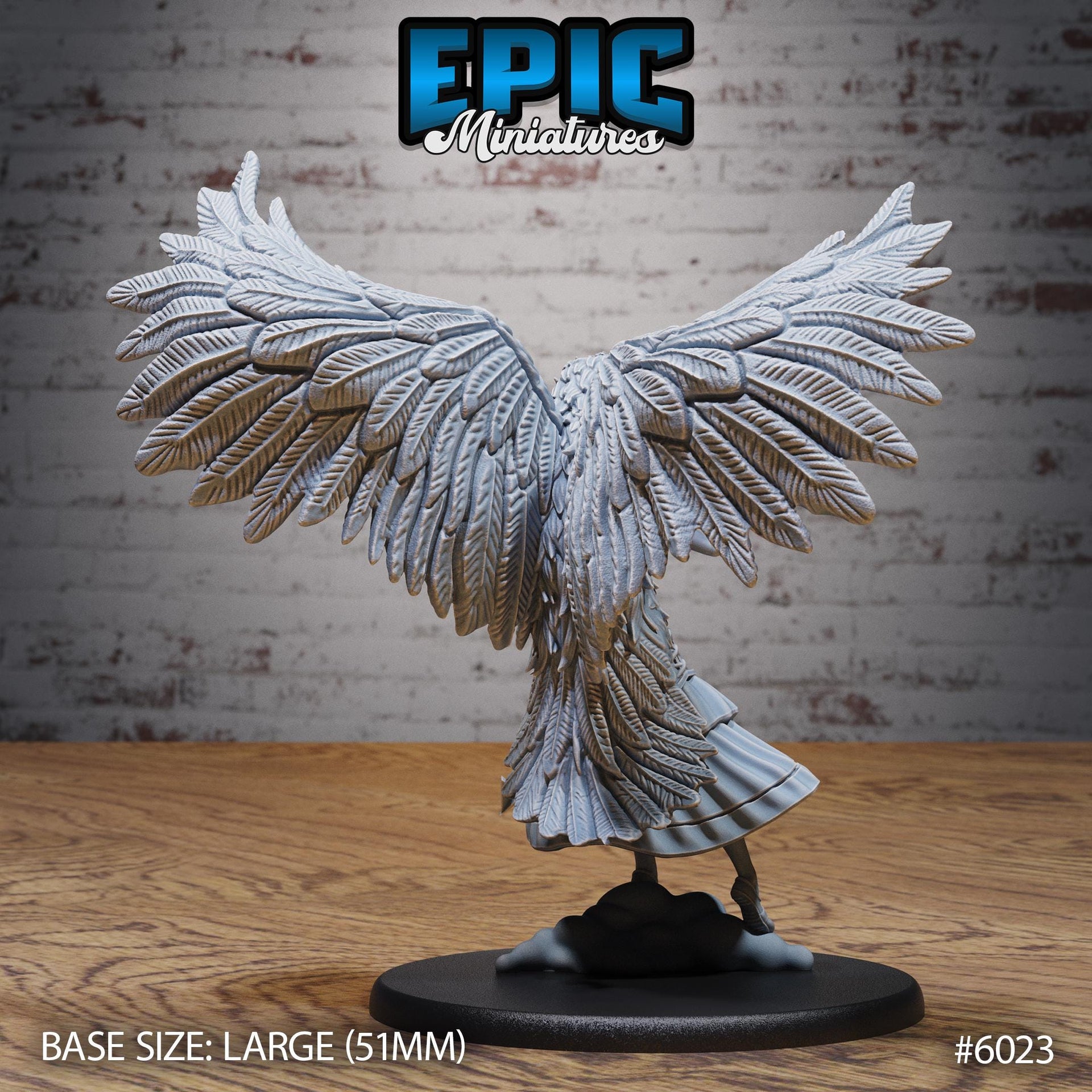 Eagle Spirit Shaman - Epic Miniatures | Native Magic | 28mm and 32mm | Wargaming | DnD | Tabletop Roleplaying