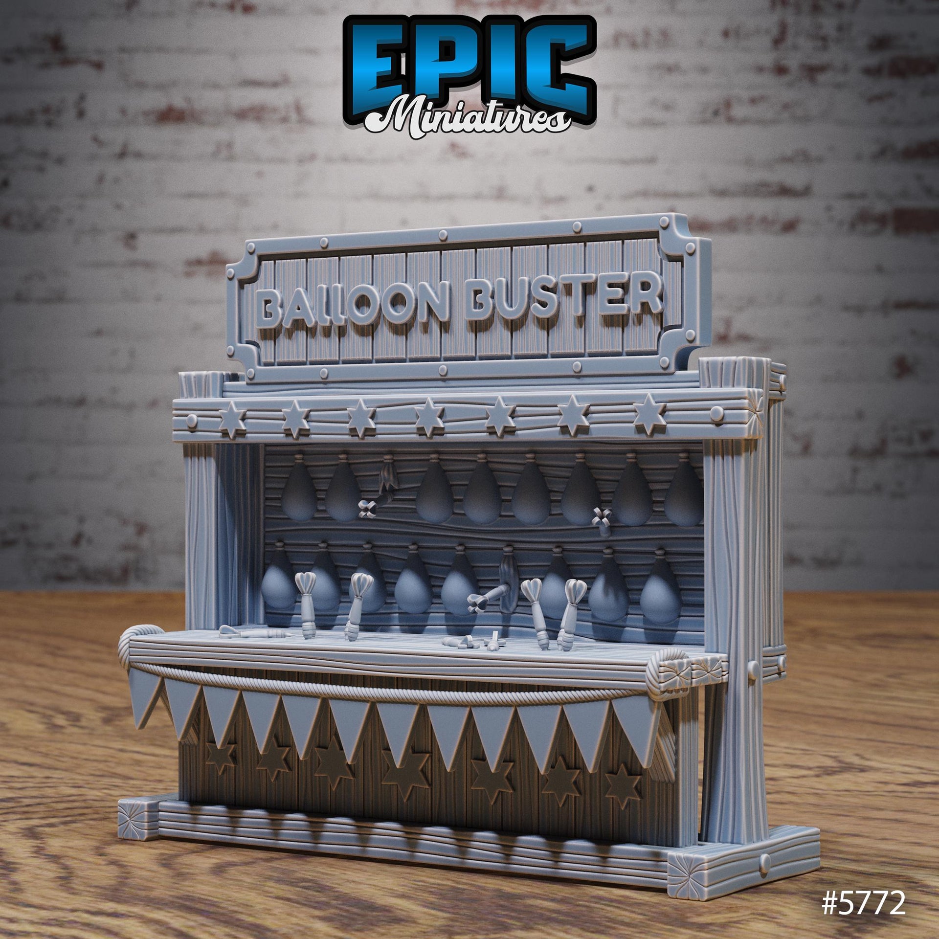 Carnival Attractions - Epic Miniatures | Grand Carnival | 28mm and 32mm | Wargaming | DnD | Tabletop Roleplaying