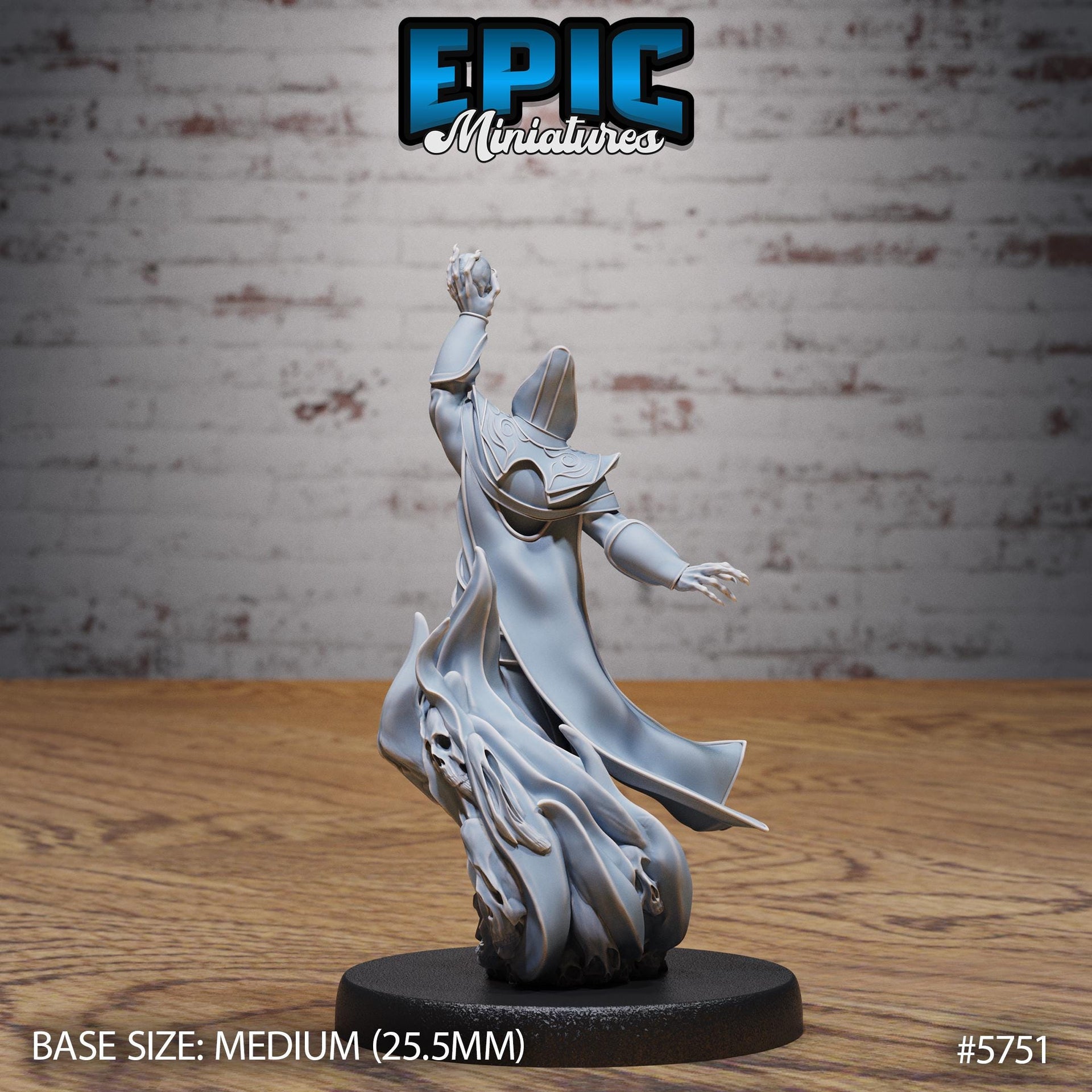 All-Seeing Eye Leader - Epic Miniatures | Cultist Circle | 28mm and 32mm | Wargaming | DnD | Tabletop Roleplaying