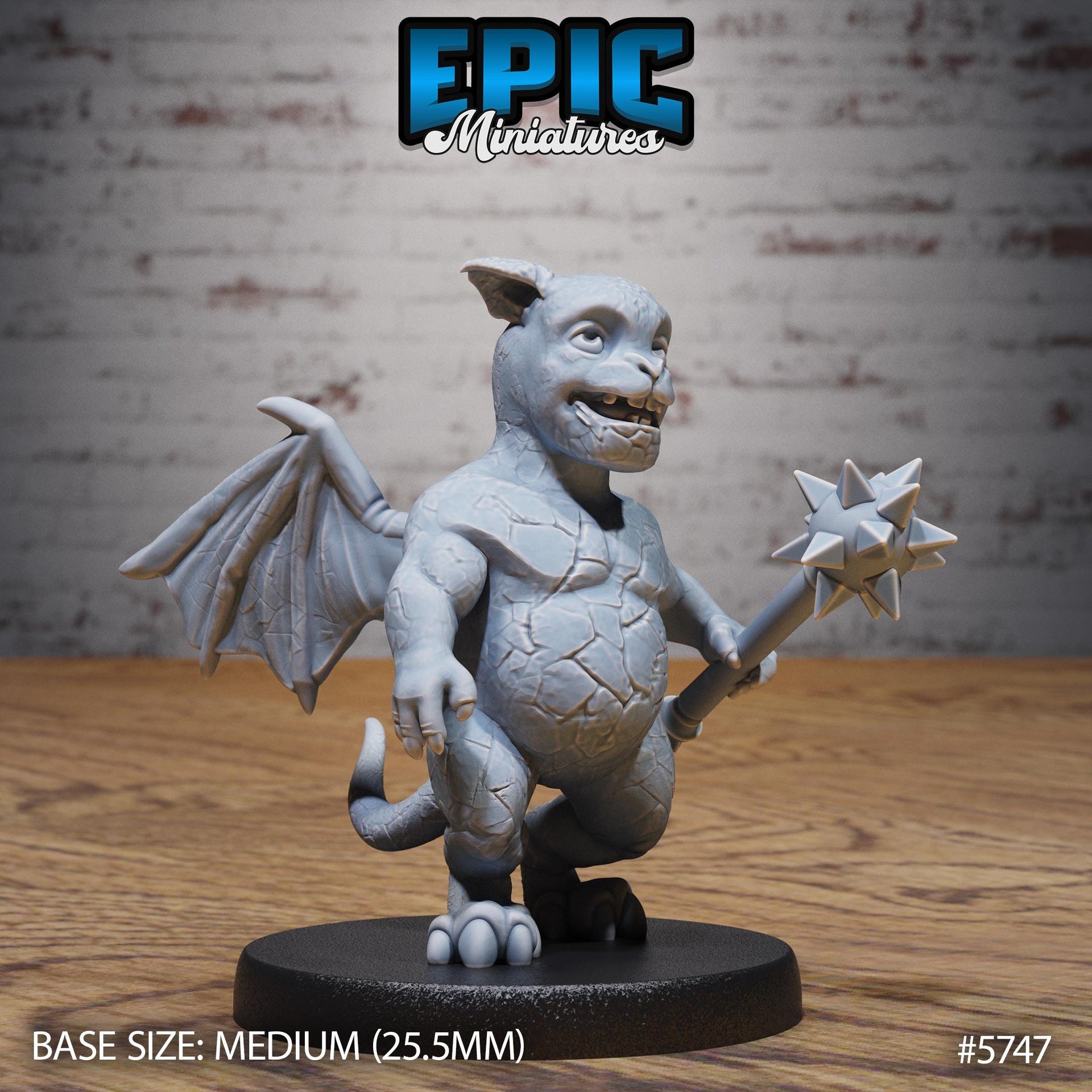 Gargoyle Kid - Epic Miniatures | Cultist Circle | 28mm and 32mm | Wargaming | DnD | Tabletop Roleplaying