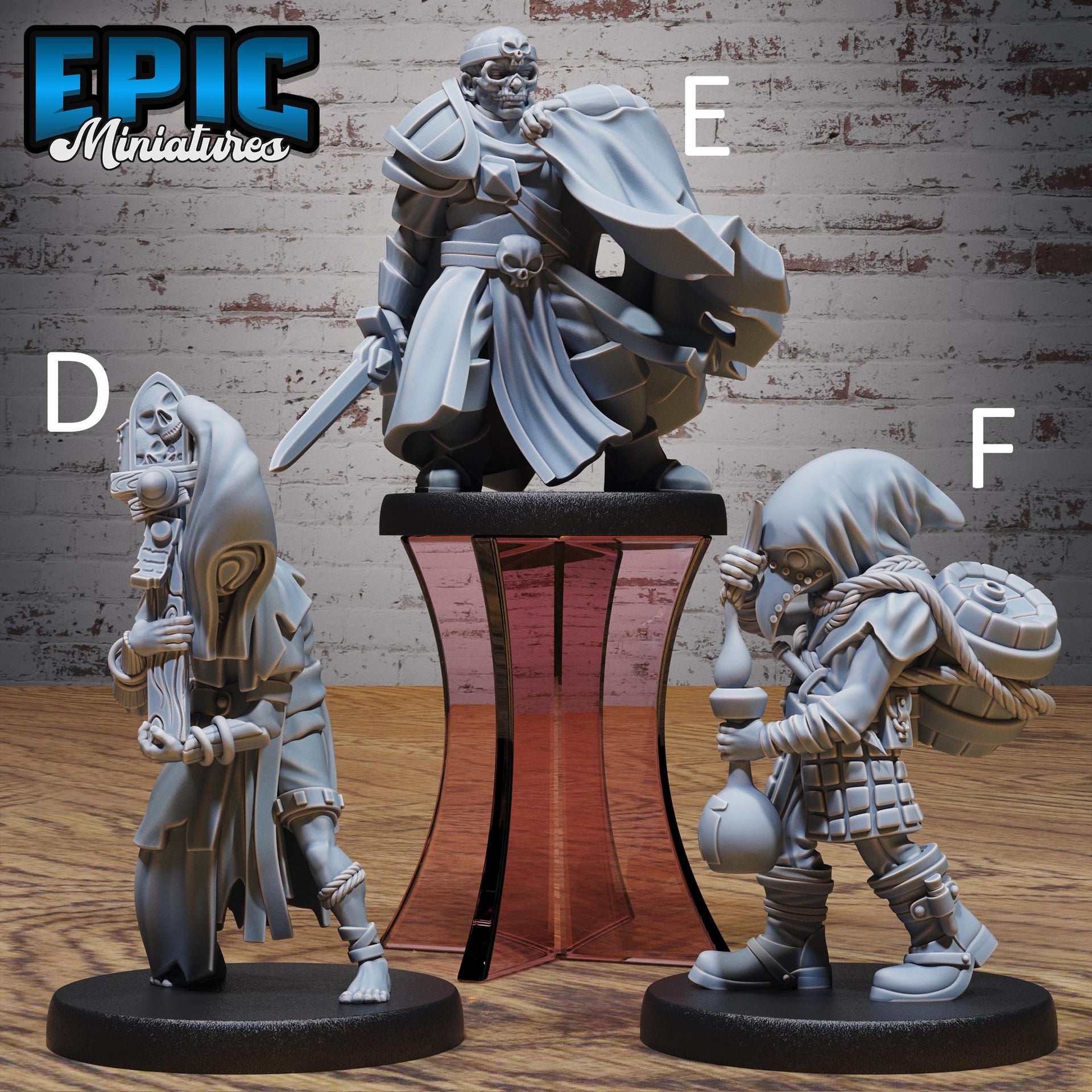Cult Members - Epic Miniatures | Cultist Circle | 28mm and 32mm | Wargaming | DnD | Tabletop Roleplaying