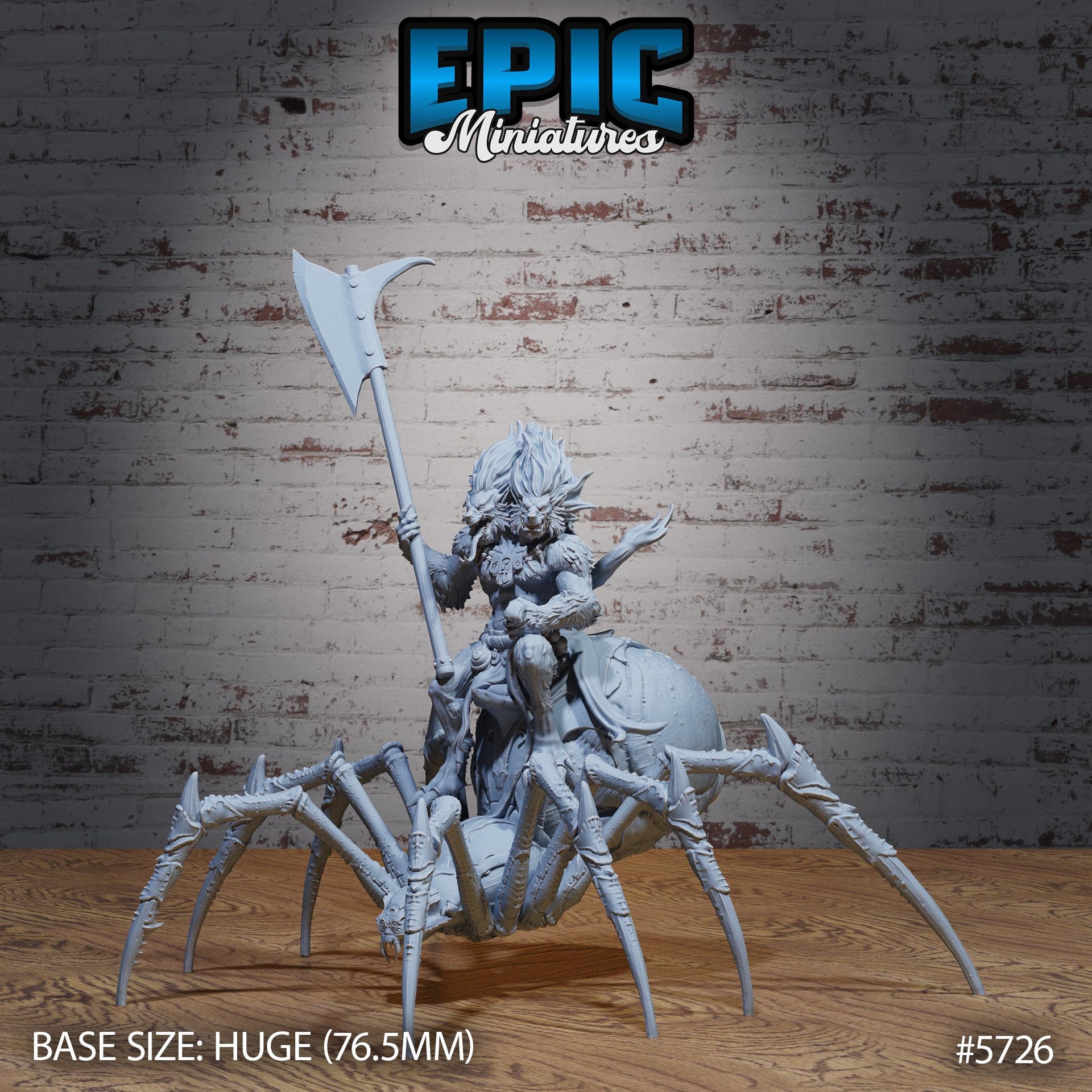 Abyssal Demon Lord - Epic Miniatures | Cultist Circle | 28mm and 32mm | Wargaming | DnD | Tabletop Roleplaying