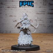 Wolf Spirit Huntress - Epic Miniatures | Native Magic | 28mm and 32mm | Wargaming | DnD | Tabletop Roleplaying