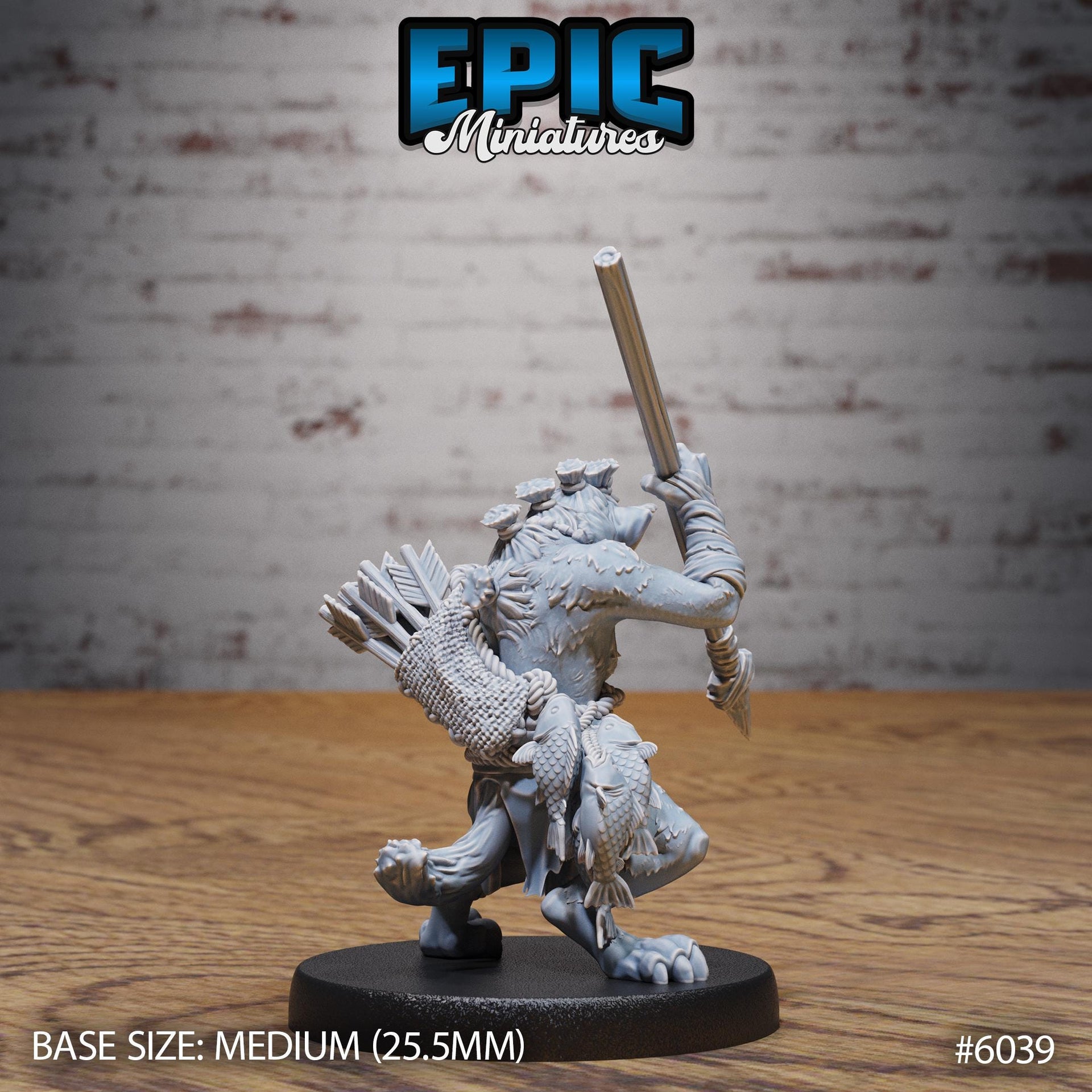 Young Gnoll - Epic Miniatures | Native Magic | 28mm and 32mm | Wargaming | DnD | Tabletop Roleplaying