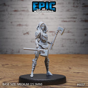 Native Girl - Epic Miniatures | Native Magic | 28mm and 32mm | Wargaming | DnD | Tabletop Roleplaying