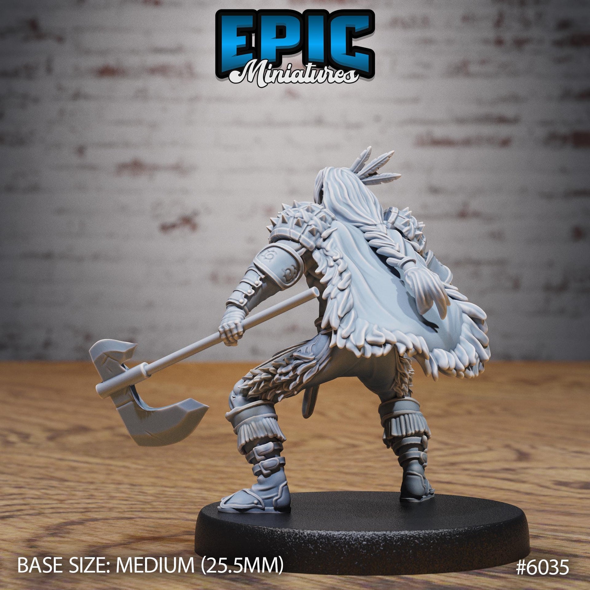 Native Adventurer - Epic Miniatures | Native Magic | 28mm and 32mm | Wargaming | DnD | Tabletop Roleplaying