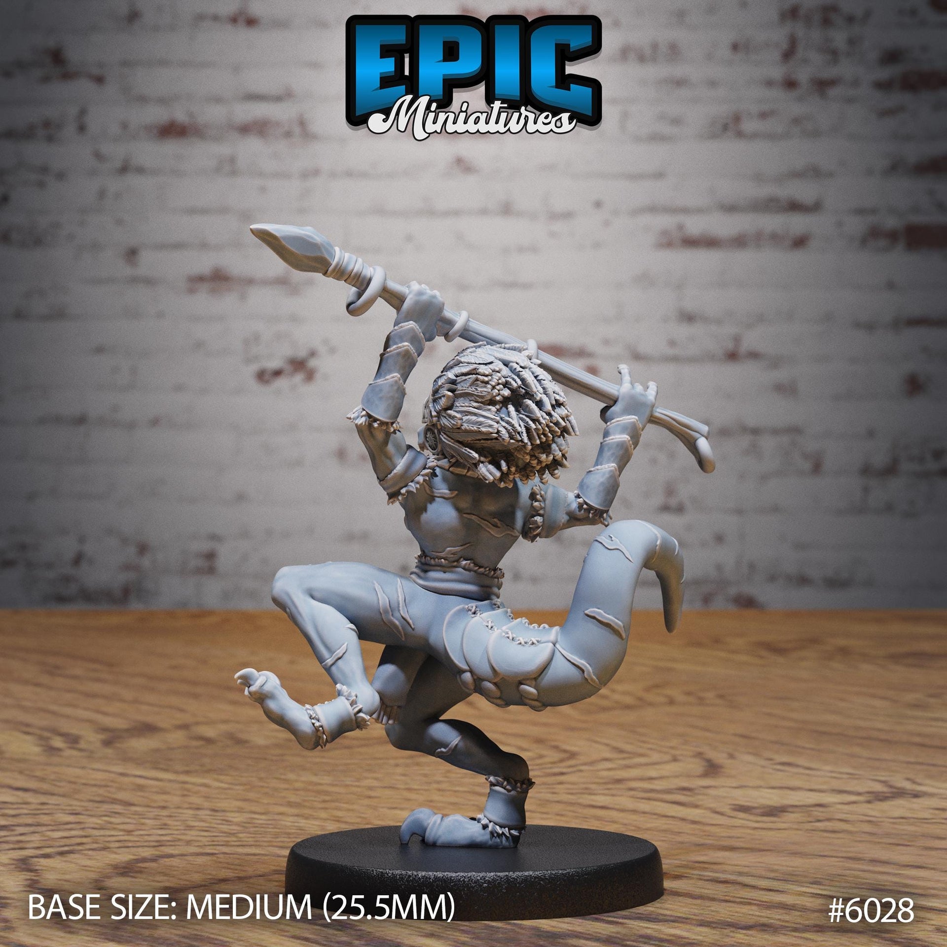 Tribe Kobold Shaman - Epic Miniatures | Native Magic | 28mm and 32mm | Wargaming | DnD | Tabletop Roleplaying