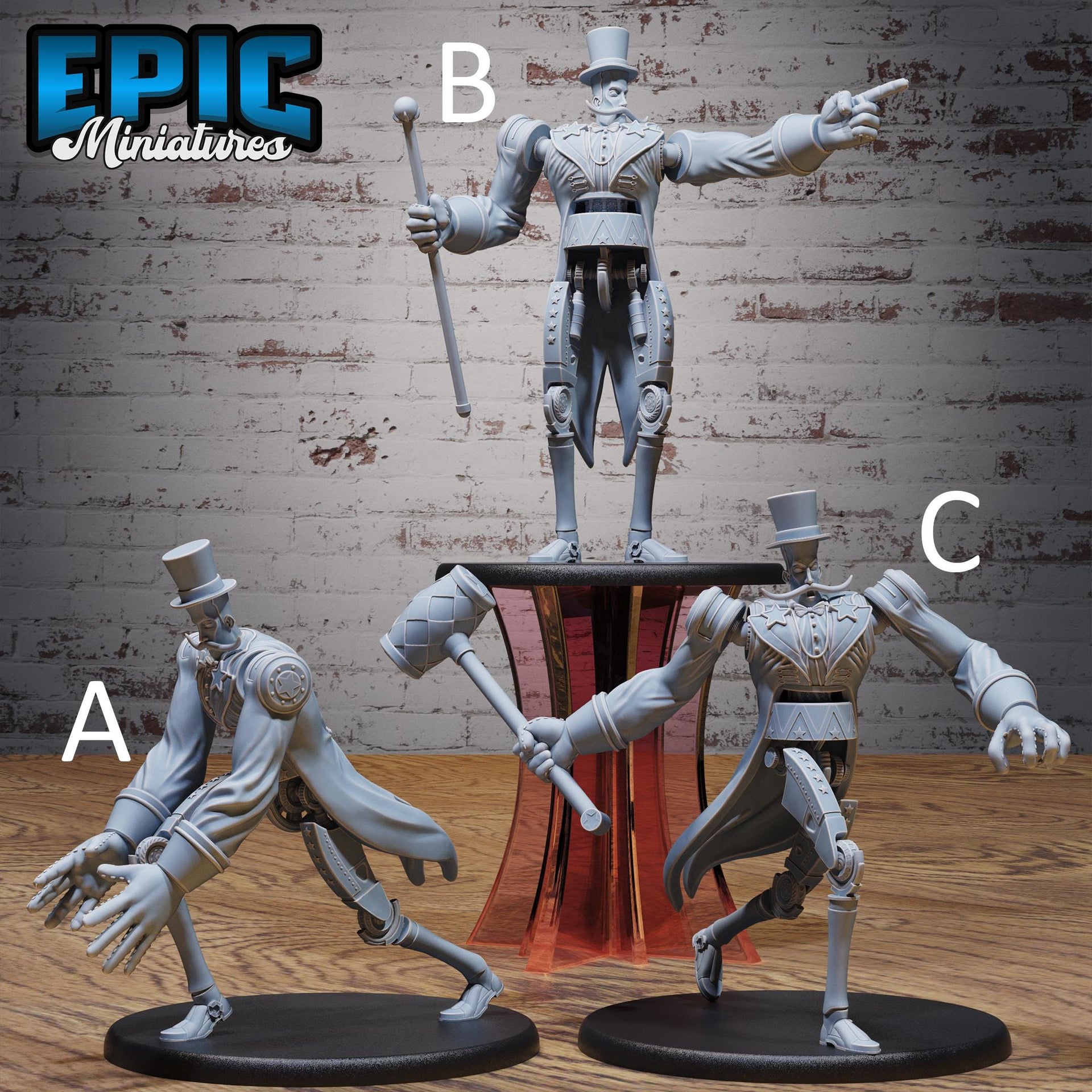 Big Circus Construct - Epic Miniatures | Grand Carnival | 28mm and 32mm | Wargaming | DnD | Tabletop Roleplaying